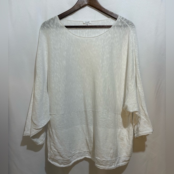 Pure Jill Tops - Pure Jill J Jill‎ Cotton Linen Top With Pockets size Medium Oversized